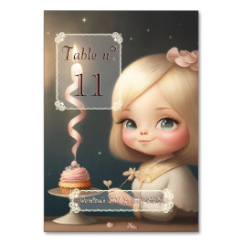 Happy Birthday Girl 01 Tischnummer