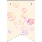 Happy Birthday Girl 01 Wimpelkette (Erste Fahne)