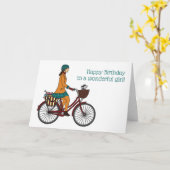 Happy Birthday Girl 1 Karte (Gelbe Blume)