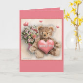 Happy Birthday - Girl Karte (Gelbe Blume)