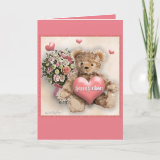 Happy Birthday - Girl Karte