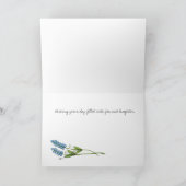 Happy Birthday Girlfriend * Pink Hat Karte (Innenseite)