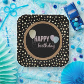 Happy Birthday Girly Pappteller (Party)