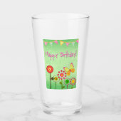 Happy Birthday Glas (Vorderseite)