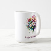 Happy Birthday Gloria Kaffeetasse (VorderseiteRechts)