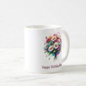 Happy Birthday Gloria Kaffeetasse (VorderseiteRechts)