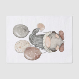 Happy Birthday Gnome Seidenpapier