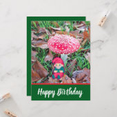 Happy Birthday, gnoom pixelart, Pixel Art  Karte (Vorderseite/Rückseite Beispiel)