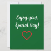 Happy Birthday, gnoom pixelart, Pixel Art  Karte (Rückseite)