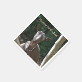 Happy Birthday Goat Serviette (Ecke)