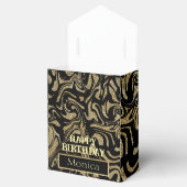 Happy Birthday Gold Glitter sparkle custom Geschenkschachtel (Geöffnet)