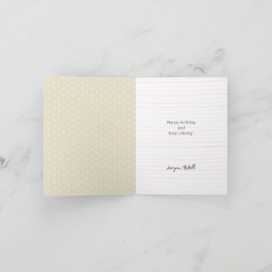 Happy Birthday Golden Glitzer Individuelle Name