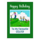 Happy Birthday Golfer (Vorne)