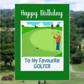 Happy Birthday Golfer