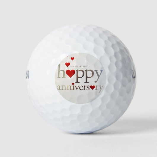 **HAPPY BIRTHDAY GOLFER*** GOLF BALL (Vorderseite)