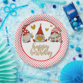 Happy Birthday Gomes Paper Plate Pappteller (Party)