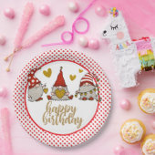 Happy Birthday Gomes Paper Plate Pappteller (Party)