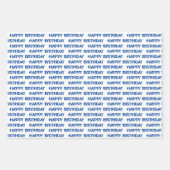 Happy Birthday Grafik Muster Geschenkpapier Set (Vorderseite 3)
