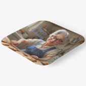 Happy Birthday Gramma Pappteller (Gewinkelt)