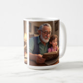 Happy Birthday Grampa Kaffeetasse (VorderseiteRechts)