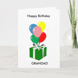 Happy Birthday Grandad Karte