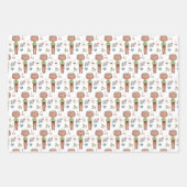 Happy Birthday Grandpap Wrapping Paper Sheets Geschenkpapier Set (Vorderseite)