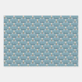 Happy Birthday Grandpap Wrapping Paper Sheets Geschenkpapier Set (Vorderseite 2)