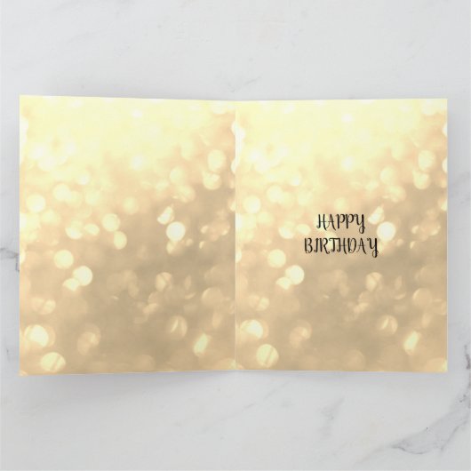 Happy Birthday Grandtochter Fairy Design Karte (Innenseite)