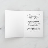 Happy Birthday Grandtochter Karte (Innenseite)