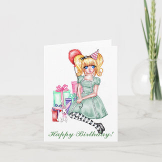 Happy Birthday (Green) Card Karte