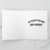 Happy Birthday GREETING CARD Karte (Innenseite)