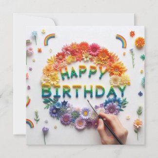 Happy Birthday Greeting Cards Feiertagskarte