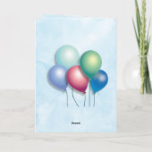 Happy Birthday Greetings Card Karte (Rückseite)