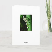 Happy Birthday Große Enkeltochter Lily Karte (Rückseite)