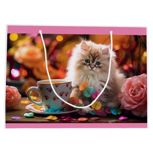 Happy Birthday Große Geschenktüte (Rückseite)