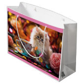 Happy Birthday Große Geschenktüte (Rückseite Schrägansicht)