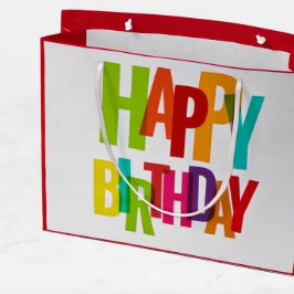 Happy Birthday Große Geschenktüte