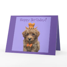 "Happy Birthday" große personalize Dog Pet
