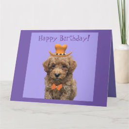 "Happy Birthday" große personalize Dog Pet Karte