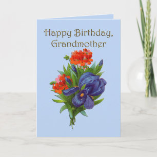 Happy Birthday Großmutter Karte