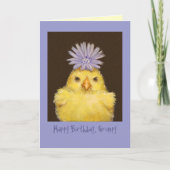 Happy Birthday Grumpy Card Karte (Vorderseite)