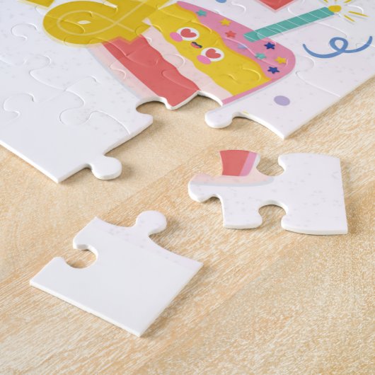 Happy Birthday Gruß Puzzle (Seite)