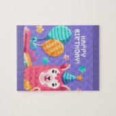 Happy Birthday Gruß Puzzle (Horizontal)