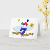 Happy Birthday Grußkarte Karte (Gelbe Blume)