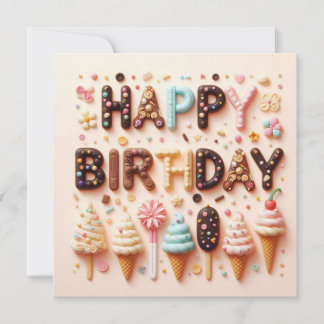 Happy Birthday Grußkarten Feiertagskarte