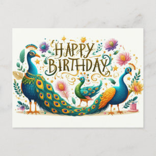 Happy Birthday Grußkarten Postkarte