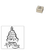 Happy Birthday Gummistempel (Stempel)