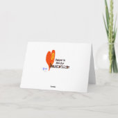 Happy Birthday Ham Radio Caveman Card Karte (Rückseite)