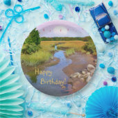 Happy Birthday Hammonasset Beach Paper Plate Pappteller (Party)
