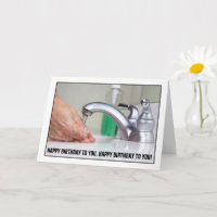 Happy Birthday Hand Washing Coronavirus Spaß